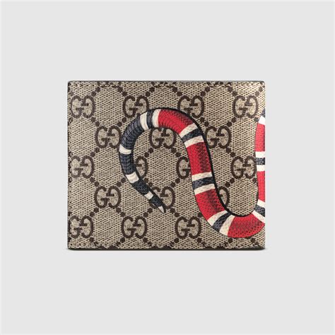 gucci wallet snake men